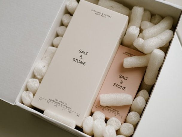 Premium packaged product box representing final delivery